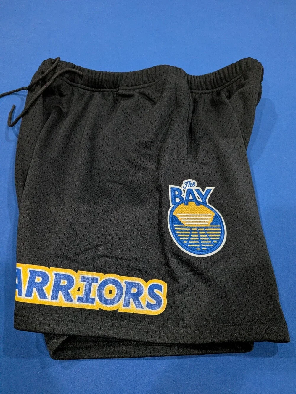 2XL Men's Pro Standard Golden State Warriors Mesh NBA Basketball Shorts The Bay